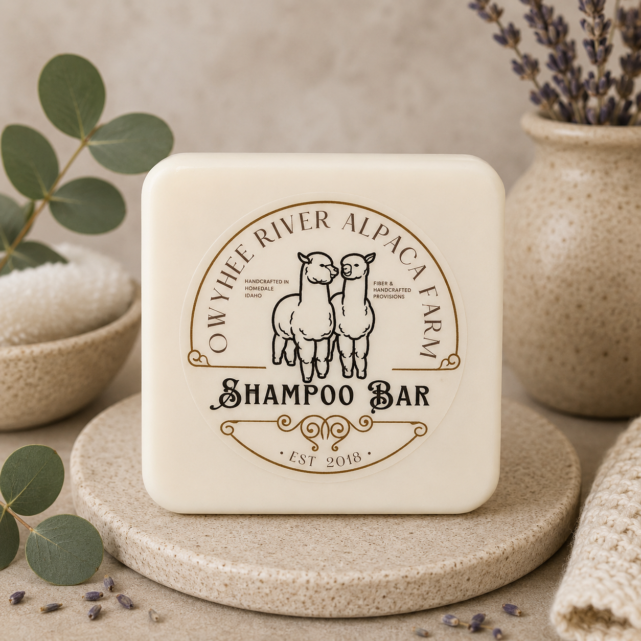 Owyhee River Alpaca Farm Shampoo Bar