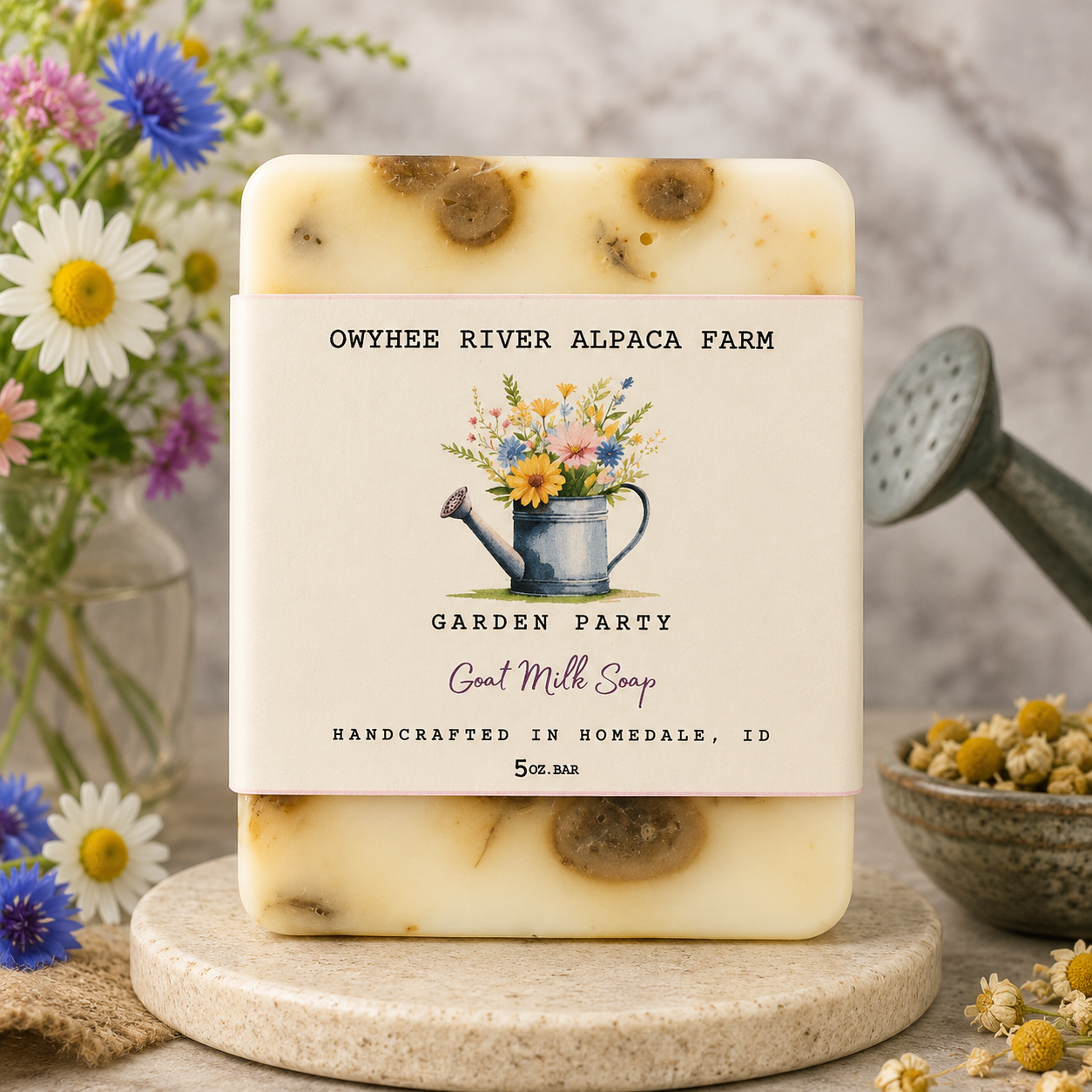 Garden Party Goat Milk Soap