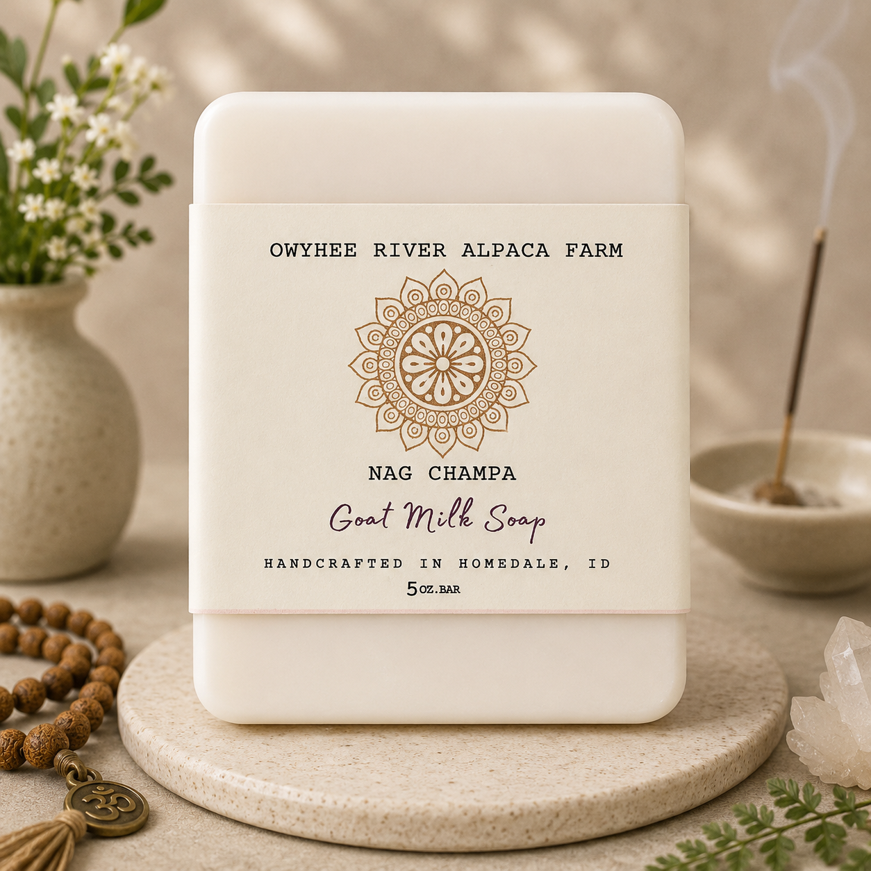 Nag Champa Goat Milk Soap